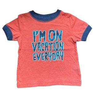 I’m on Vacation Everyday Baby Boy Shirt